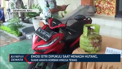 Video herunterladen: Emosi Istri Dipukul Saat Tagih Hutang, Suami Aniaya Korban Hingga Tewas