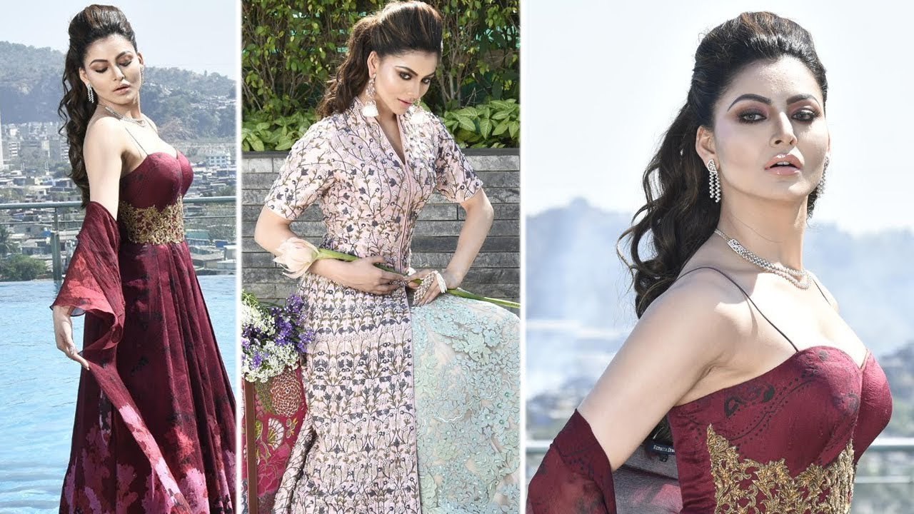 Urvashi Rautela Sensuous & Sexy Bridal Cover Shoot For Wedding Vows Magazine