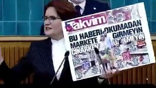Akşener'den Erdoğan'a Takvim gazetesi için çağrı: Bu hakaretin hesabını sormak önce sana düşer