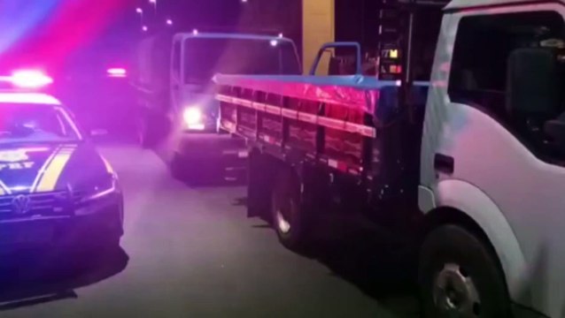PRF apreende carga de cigarros contrabandeados, arma e munições na BR 277