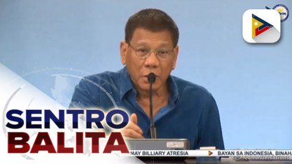 Télécharger la video: Pangulong #Duterte, pinatitiyak ang mabilis at maayos na rollout ng COVID-19 vaccines sa bansa