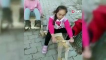 Çocuklar tahta araçlarla kıyasıya yarıştı