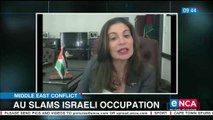 AU slams Israeli occupaton of Palestine