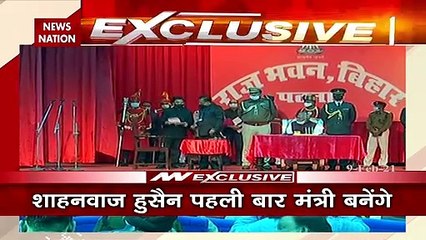 Bihar Oath Ceremony: Sanjay Jha sworn in as a member of Nitish cabinet