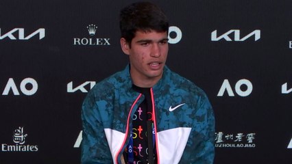 Open d'Australie 2021 - Carlos Alcaraz : "I tried to stay away from media and social networks so as not to hear the comparison with Rafael Nadal"