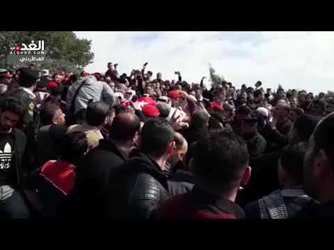 تشييع جثمان الشهيد الذيب في إربد