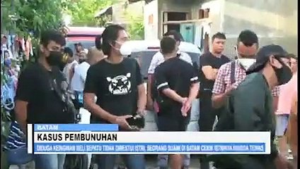 DIDUGA KEINGINAN BELI SEPATU TIDAK DIRESTUI ISTRI, SEORANG SUAMI DI BATAM CEKIK ISTRINYA HINGGA TEWAS