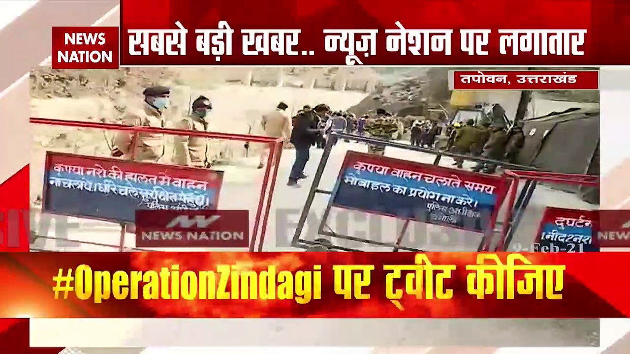 Watch, Inside video of Tapovan Tunnel rescue op...