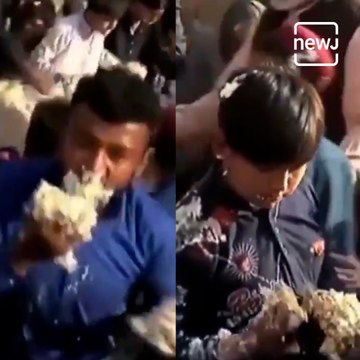 Fight Erupts Over Cake After Pak Foreign Minister Shah Mahmood Qureshi’s Road Inauguration