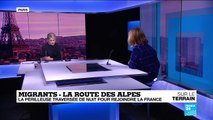 Migrant : La route des Alpes, la dangereuse traversée de nuit pour entrer en France