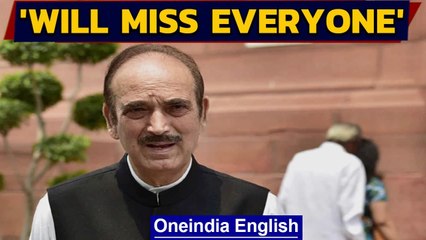 下载视频: Rajya Sabha bids farewell to Ghulam Nabi Azad, what did he says outside Parliament| Oneindia News