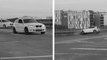 Un rappeur explose une BMW lors du tournage d'un clip
