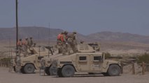 U.S. Marines Firing 50 Caliber & M240B Machine Guns