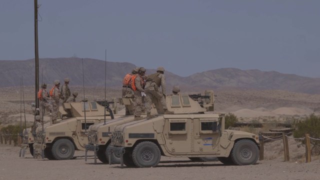 U.S. Marines Firing 50 Caliber & M240B Machine Guns