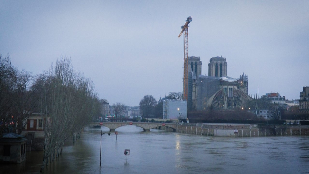 Hochwasser in Paris