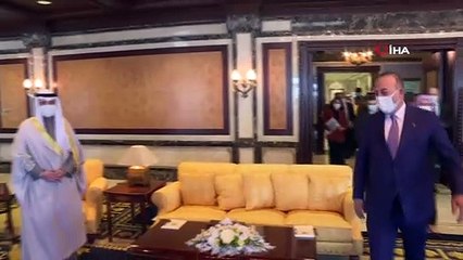 - Bakan Çavuşoğlu Kuveyt Başbakanı Sabah ile görüştü