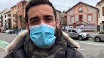 Maxime Boyer, adjoint au maire de Toulouse venu apporter son soutien à Roland, 88 ans face aux squatteurs de sa maison