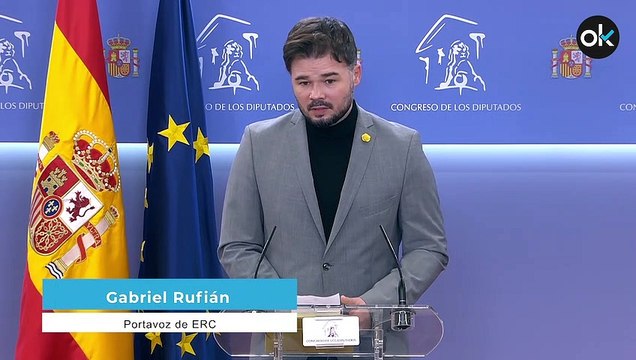 Rufián al rescate de Iglesias: Decir que España tiene carencias democráticas es una obviedad