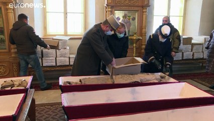 Soldados napoleónicos y rusos muertos en combate en 1812 serán enterrados juntos