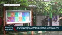 Tega!!! Pria di Malang Ini Curi Sepeda Motor Milik Guru Yang Tengah Rapat Di Sekolah