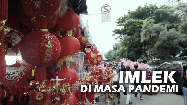Imlek di Masa Pandemi, Pedagang Aksesoris Sepi Pengunjung