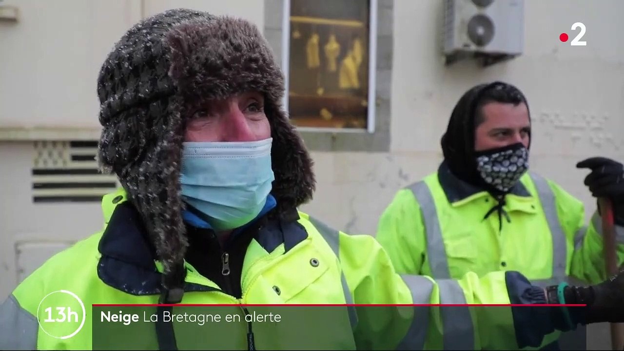 Vague de froid : la Bretagne face à des chutes de neige rares