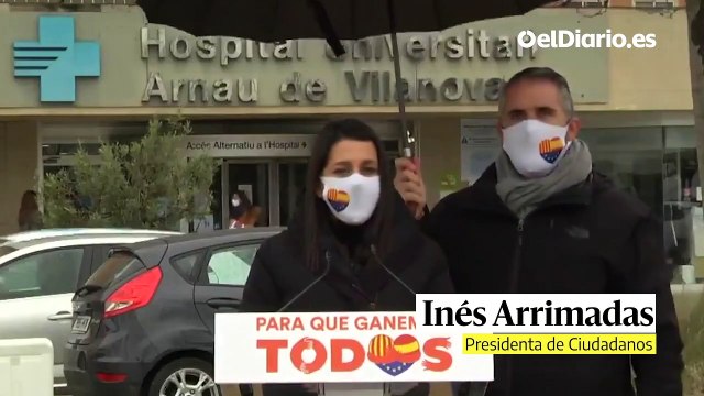 Arrimadas lamenta que no haya dinero para dar una paga extra a los sanitarios en Catalunya y sí lo haya para las pagas vitalicias de los expresidentes de la Generalitat