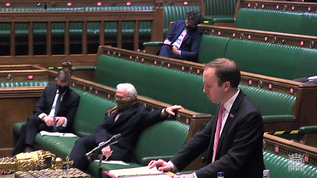 Matt Hancock sets out new border quarantine rules for travelers with up to £10,000 fines and 10 years in prison for those breaking rules