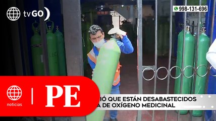 Download Video: Linde Perú anunció que están desabastecidos por alta demanda de oxígeno medicinal | Primera Edición