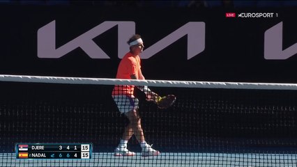 160 km/h : le coup droit supersonique de Nadal a fait soupirer Djere