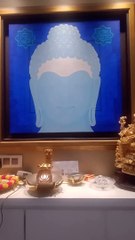 my hyper realistic buddha paiting