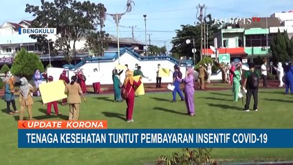 Tenaga Kesehatan Gelar Unjuk Rasa Tuntut Pembayaran Insentif yang Tertunggak sejak Juni 2020