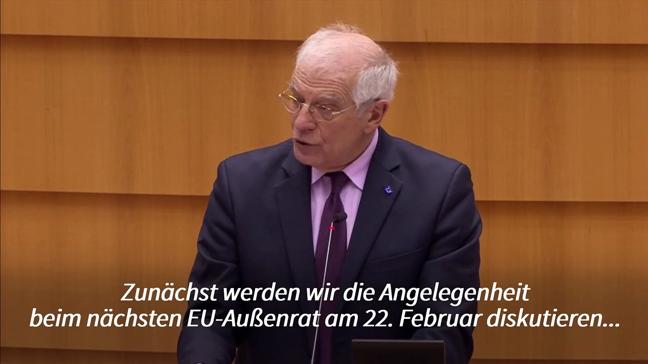 Borrell schlägt EU-Sanktionen gegen Russland vor