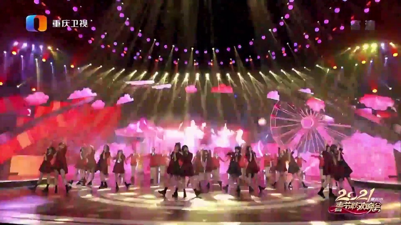 CKG48 - "青春的约定" at ChongqingTV Spring Festival Gala 20210209