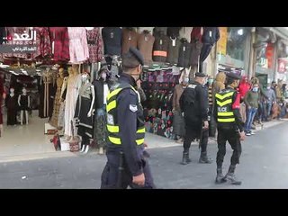 حملة تفتيشية في وسط البلد لمراقبة الالتزام بأوامر الدفاع