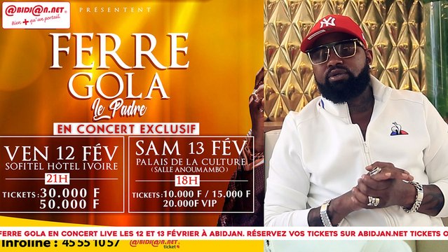 Culture : Ferre Gola parle de ses concerts live des 12 et 13 février prochain