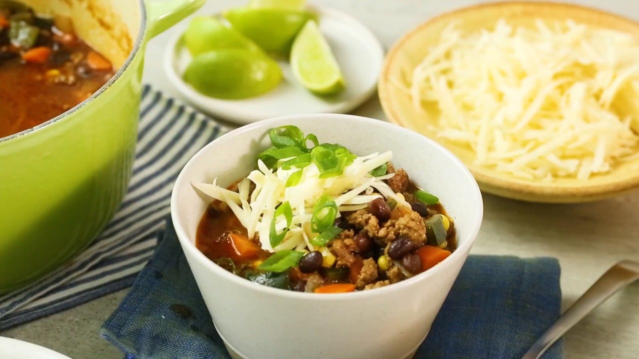 Southwestern Beef Chili With Corn