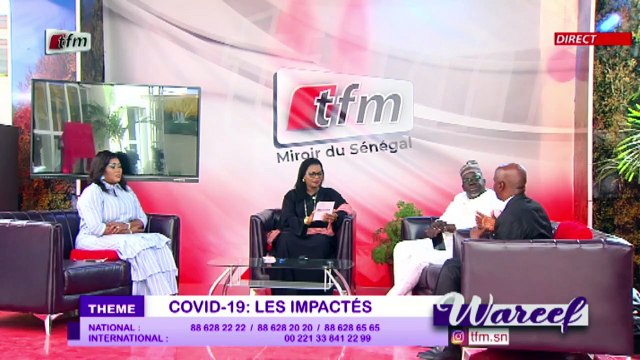 Wareef du 09 Février 2021 présenté par Eva Tra - Thème : Covid 19 les impactés