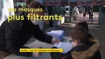 Covid-19 : les masques artisanaux sont désormais bannis des écoles