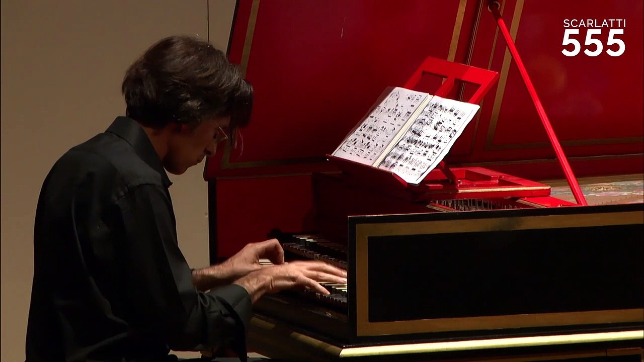 Scarlatti : Sonate en Ré Majeur K 299 L 210 (Allegro) par Frédérick Haas - #Scarlatti555