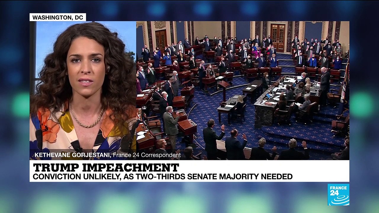 Trump impeachment: Historic second trial to get underway in Senate