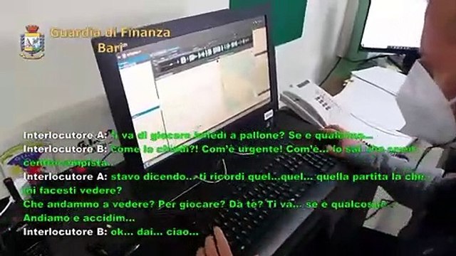 Bari - Rapina in centro scommesse 3 arresti (09.02.21)
