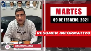 Resumen de noticias martes 9 de febrero 2021 / Panorama Informativo / 88.9 Noticias