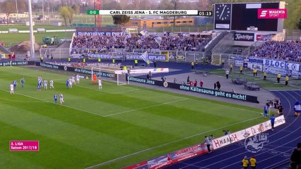 _ FC Carl Zeiss Jena - 1. FC Magdeburg 3 liga Saison 2017_18