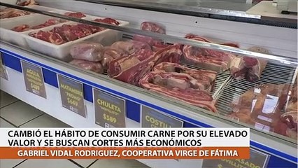 Cambió el hábito de consumir carne por su elevado valor y se buscan cortes más económicos