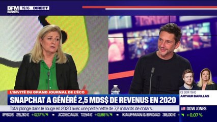 Emmanuel Durand (Snapchat France) : Snapchat a généré 2,5 milliards de dollars de revenus en 2020 - 09/02