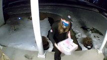 Domino's Delivery Driver Dances After Delivering Pizza