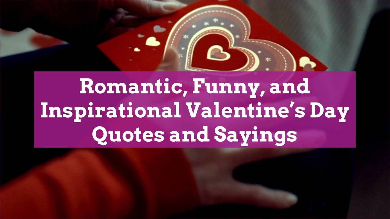 Romantic, Funny, and Inspirational Valentine's...