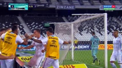 gremio 5x2 botafogo gols brasileirao 2020
