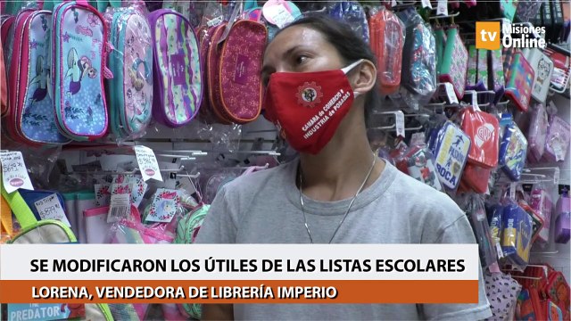 Se modificaron los útiles de las listas escolares